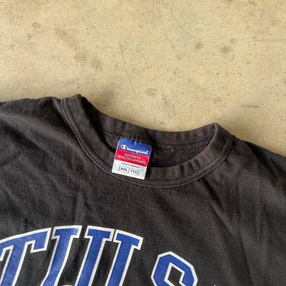 Tulsa University college basketball Champion tee mens size XXL - Picture 2 of 2
